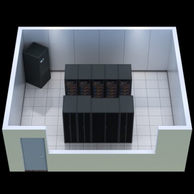 廣州某高校智慧教室|辦公家具|機房配電室效果圖制作